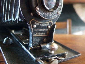Kodak No. 2 Folding Autographic Brownie Photo credit Tim Regan
